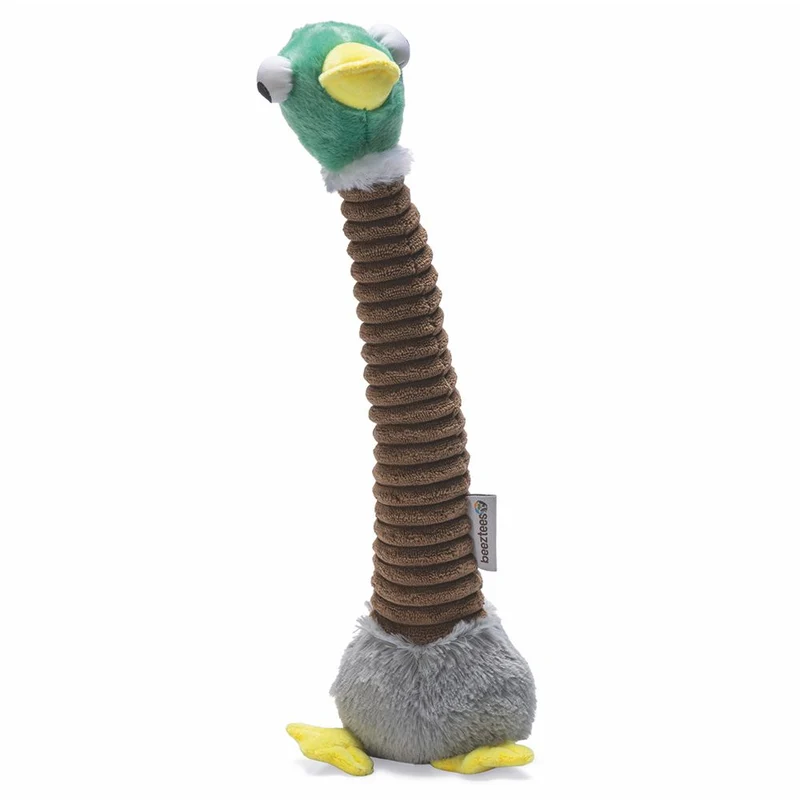 Beeztees Plüsch-Hundespielzeug EDDIE - 44 cm - Apportierspielzeug mit Squeaker