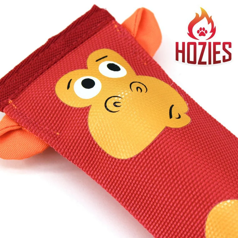 Hozies Apportierspielzeug - Feuerwehrschlauch extra stark schwimmt mit Squeaker