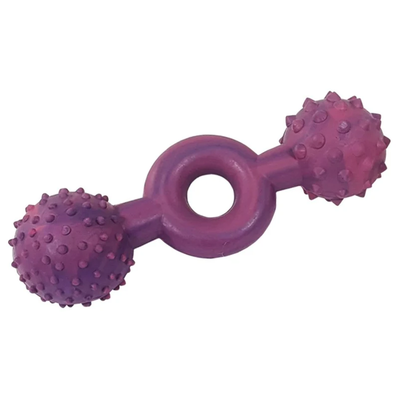 Nobby Vollgummi Hundespielzeug - Ringhantel - Apportierspiel Gummispielzeug