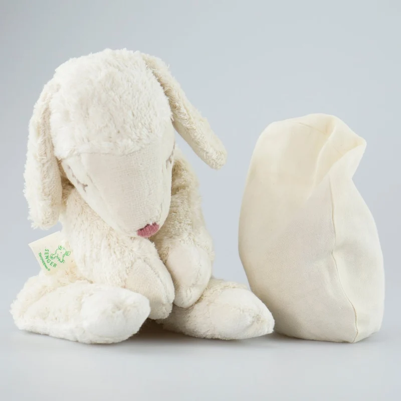 Stofftier Schaf mit Kirschkern-Inlett