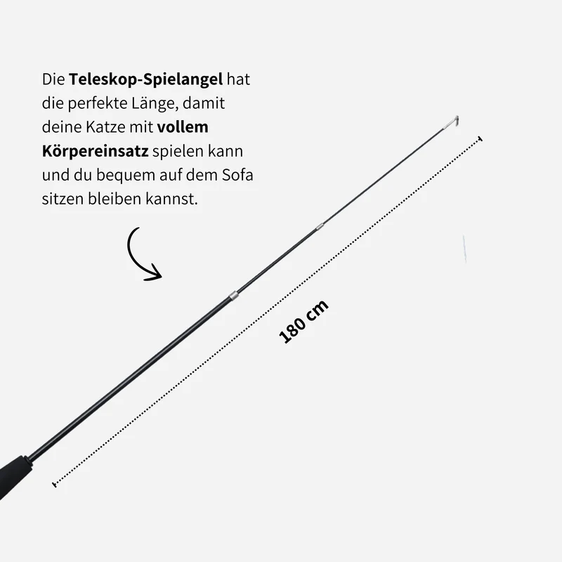 XXL Teleskop-Spielangel