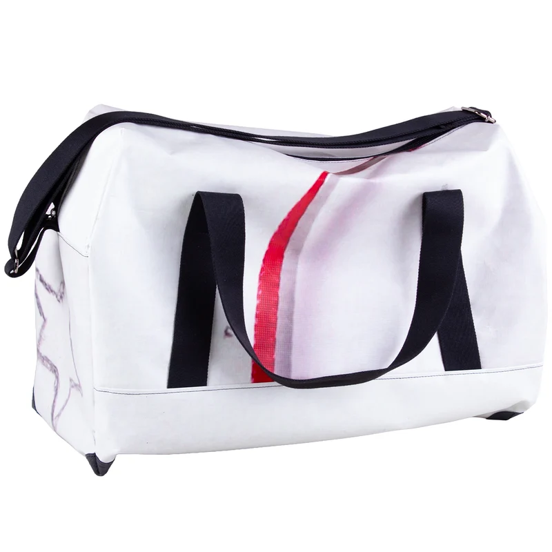 Weekender Tasche – Große Reisetasche aus recycelten Werbebannern | 50x36x22cm