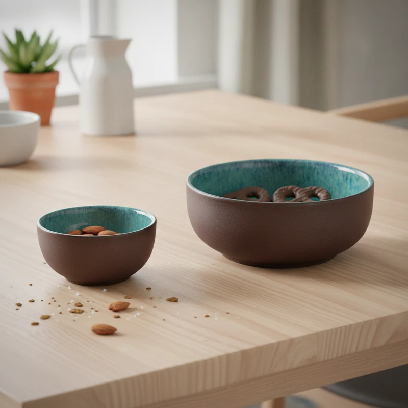 Tapas Schale – Steinzeug Schale mit Deckel | 8,5cm & 12cm | 2 Farben