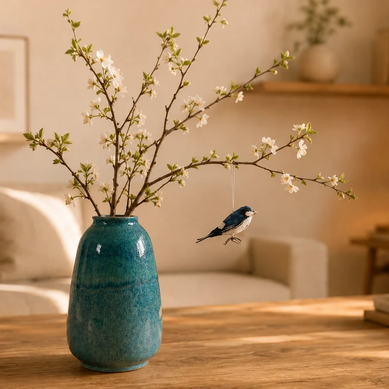 Vase Miguel – Steinzeug Vase in 2 Farben | 25cm & 29cm