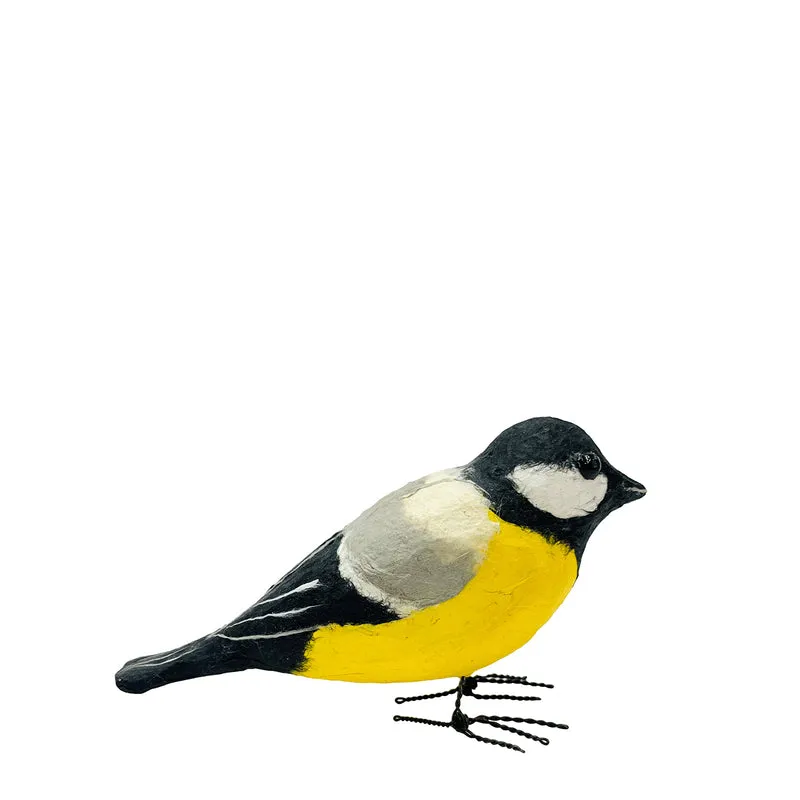 Formvögel stehend – Handgefertigte Vogelskulpturen aus Papiermaché | 7 Arten zur Auswahl