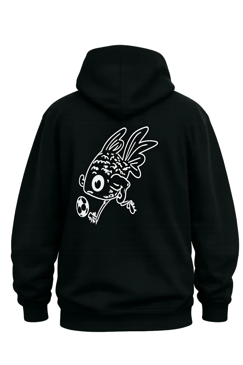 PASSION&FOOTBALL x BLUMENFISCH Hoodie – Fußball Fisch Design | S-XXL