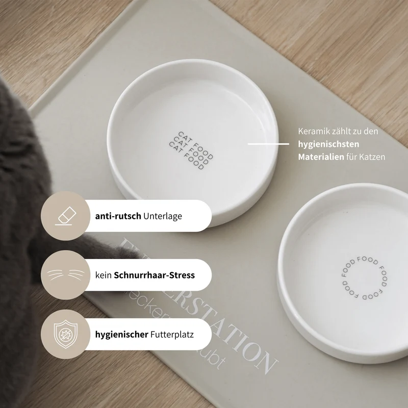 XXL Futterstation - 3er Set