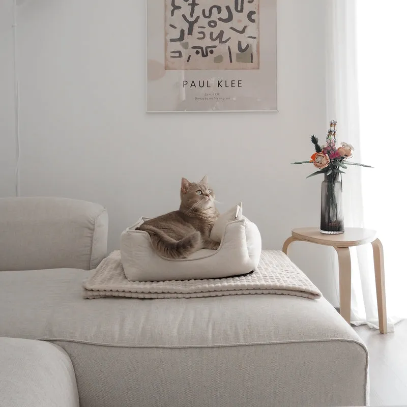 LINEN - Körbchen für Katzen