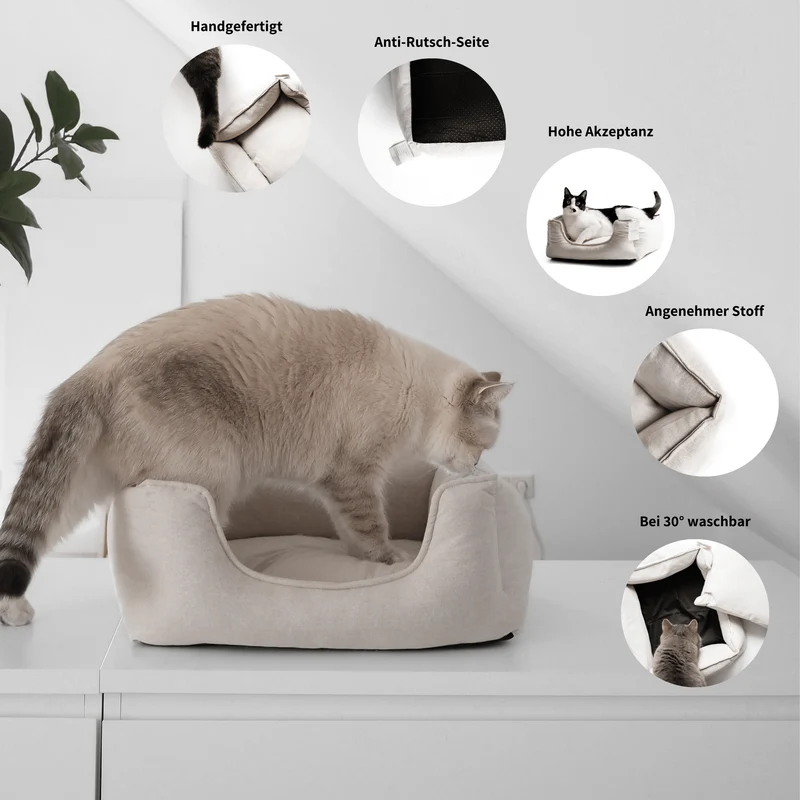 LINEN - Körbchen für Katzen