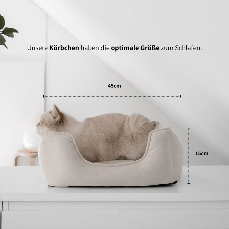 LINEN - Körbchen für Katzen