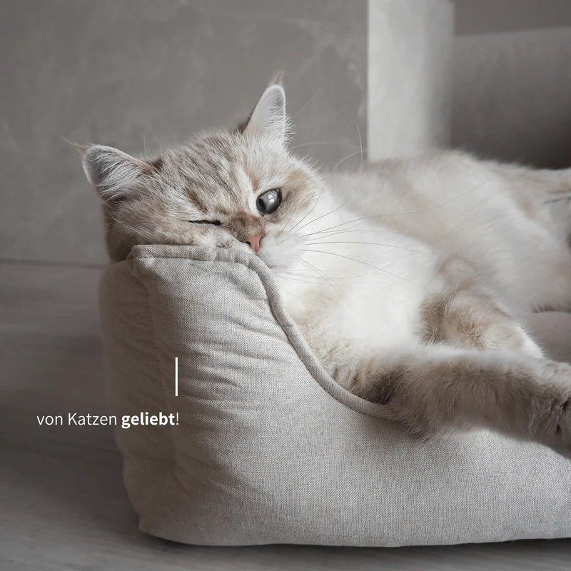 LINEN - Körbchen für Katzen