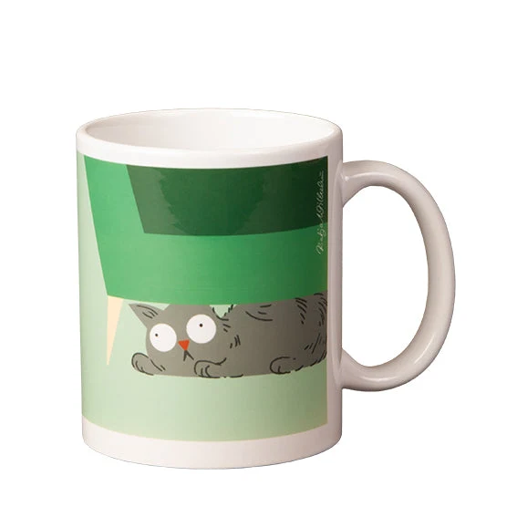 Intro Tasse Blumenfisch – Künstlertasse mit Design von Katja Wilhelmi