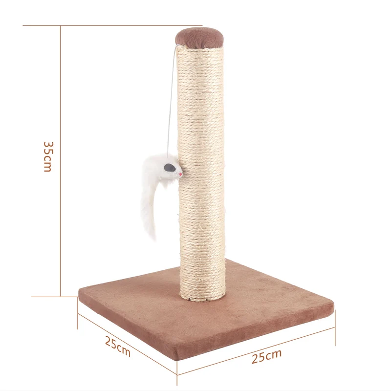 Nobleza Katzenbaum Sisal – Robuster Kratzbaum Stamm für Ihre Katze