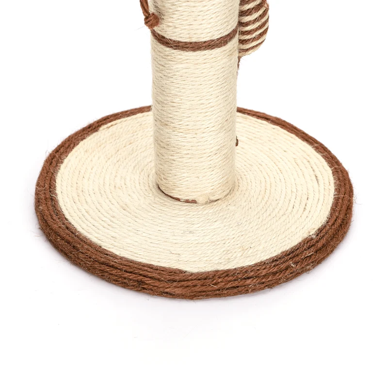 Nobleza Sisal Kratzbaum mit Mäusen Katzenbaum zum Kratzen und Spielen