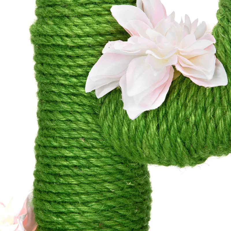 nobleza - Kaktus Kratzbaum - hochwertiger Katzenbaum Farbe: Grün Größe: OneSize