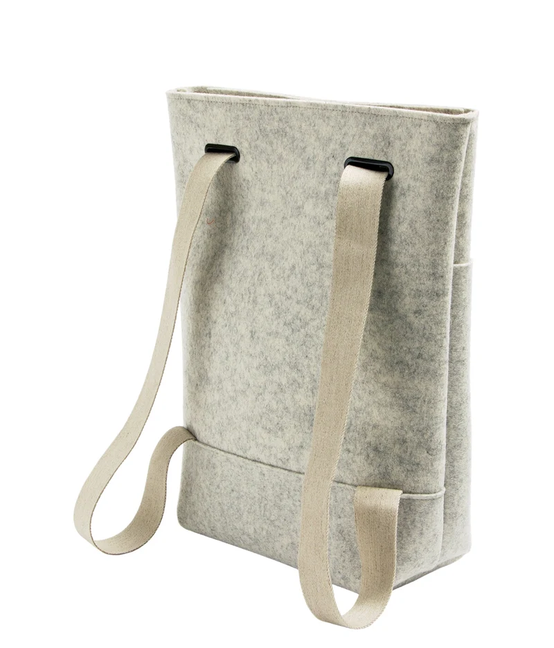 Filzrucksack/Filztasche Dual aus Schurwolle