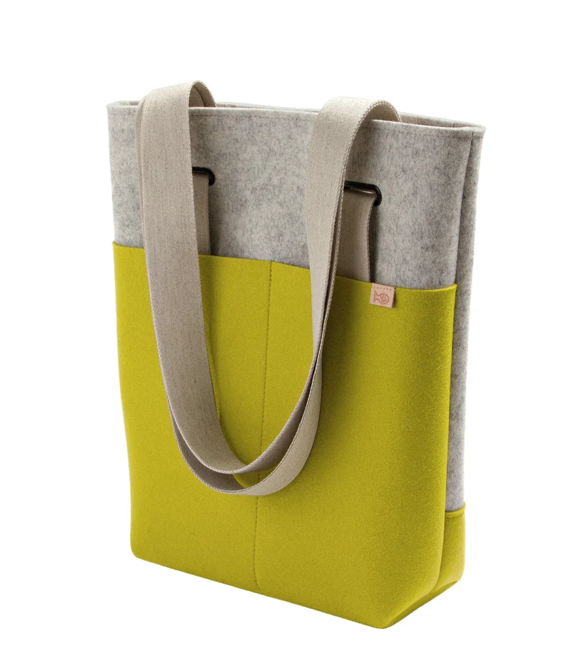 Filzrucksack/Filztasche Dual aus Schurwolle