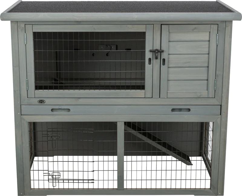 Kleintierstall mit Freilaufgehege