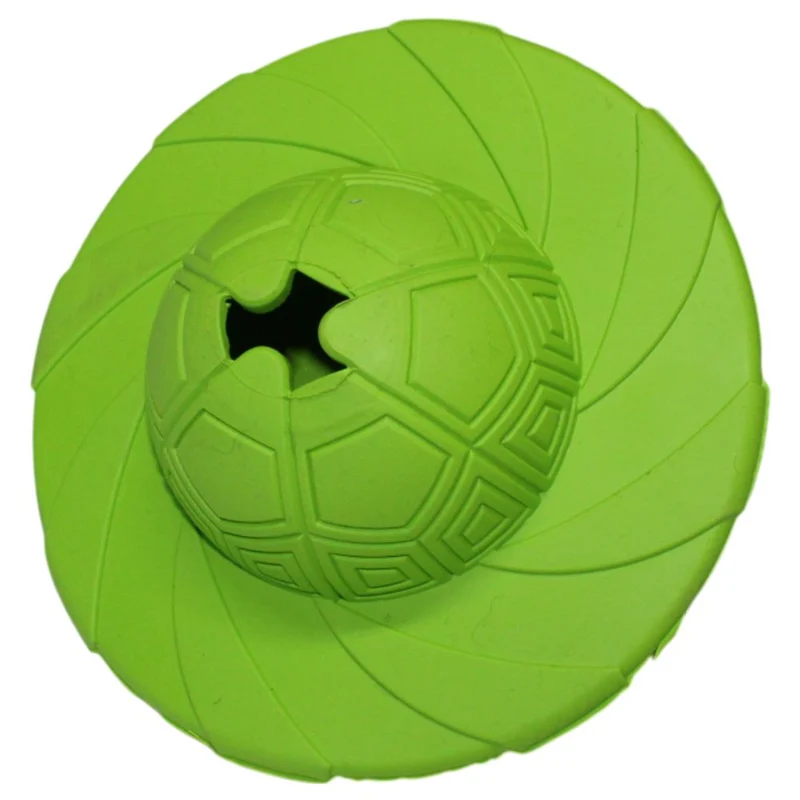 Nobby Vollgummi SnackDisk - 14 cm - Snackball Futterball Beschäftigungsball Leckerli