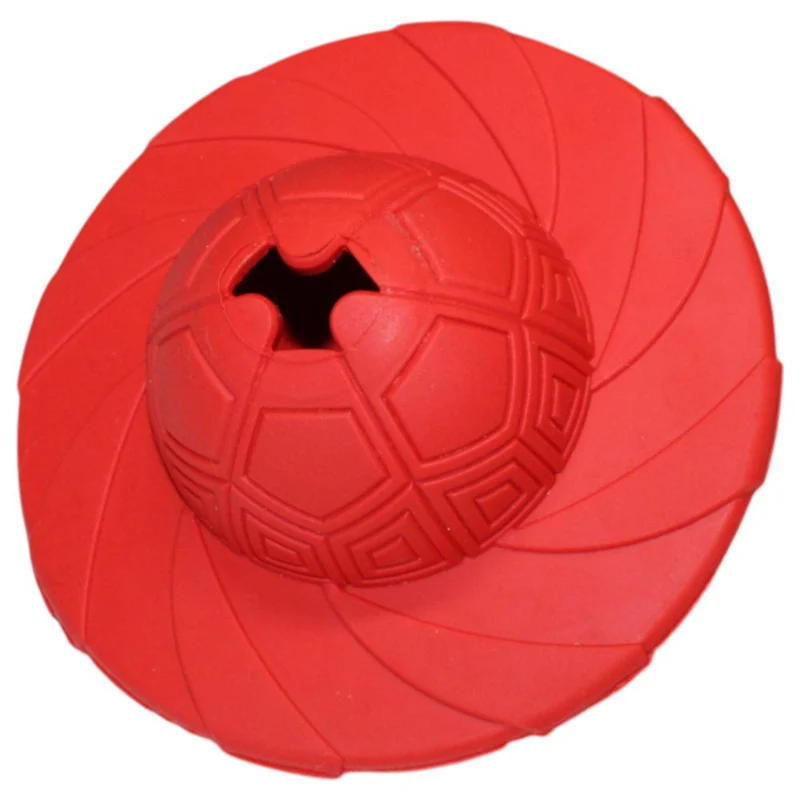 Nobby Vollgummi SnackDisk - 14 cm - Snackball Futterball Beschäftigungsball Leckerli