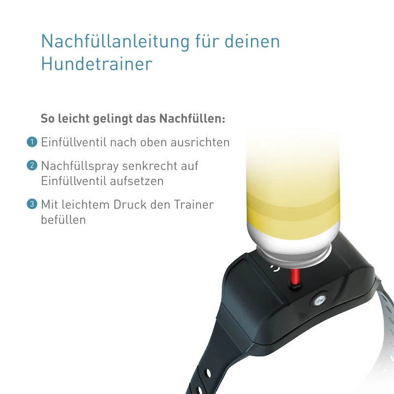 PetTec Nachfüllspray für Hundetrainer - Lavendel-Spray
