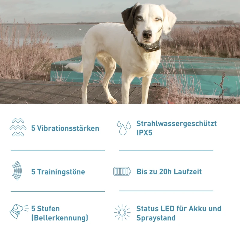 PetTec Antibell Ton & Vibra Trainer Pro