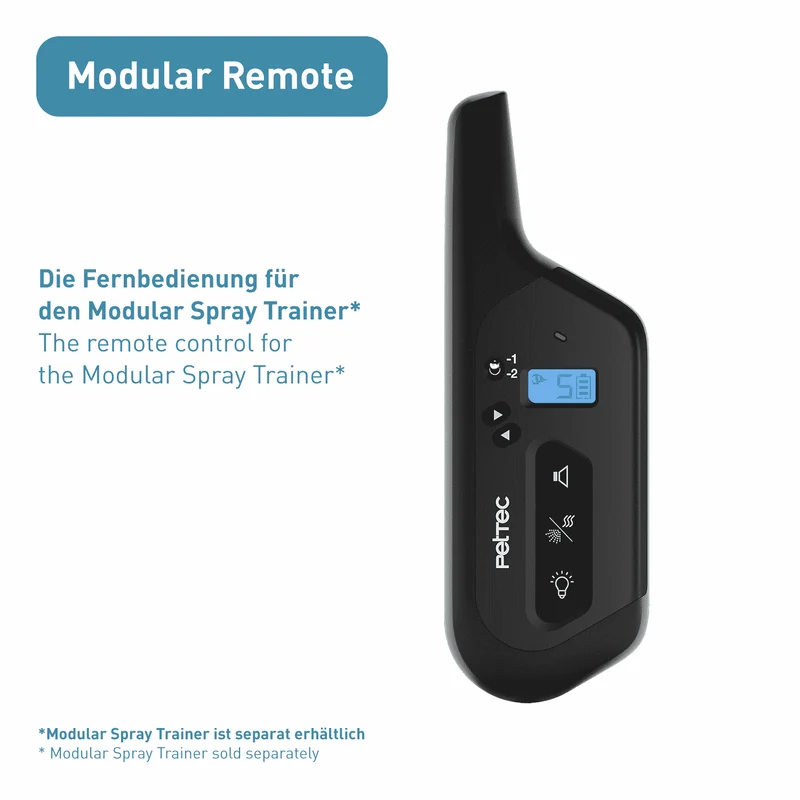 PetTec Fernbedienung für den Multi-Trainer (Zusatz oder Ersatz)