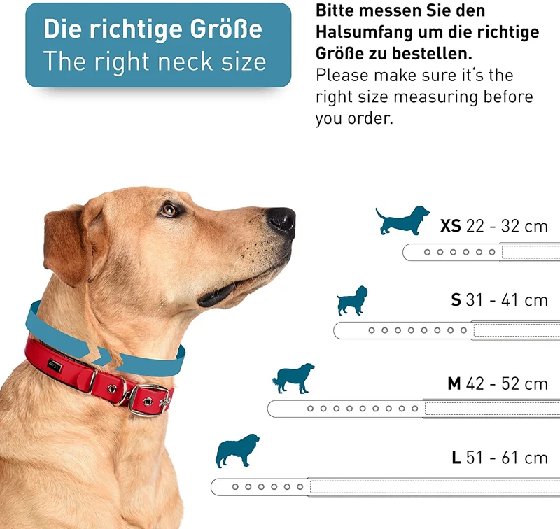 PetTec Halsband aus veganem Trioflex®, braun
