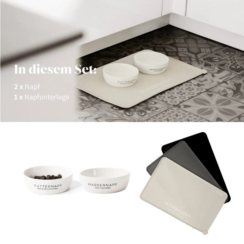 FUTTERSTATION - 3er Set