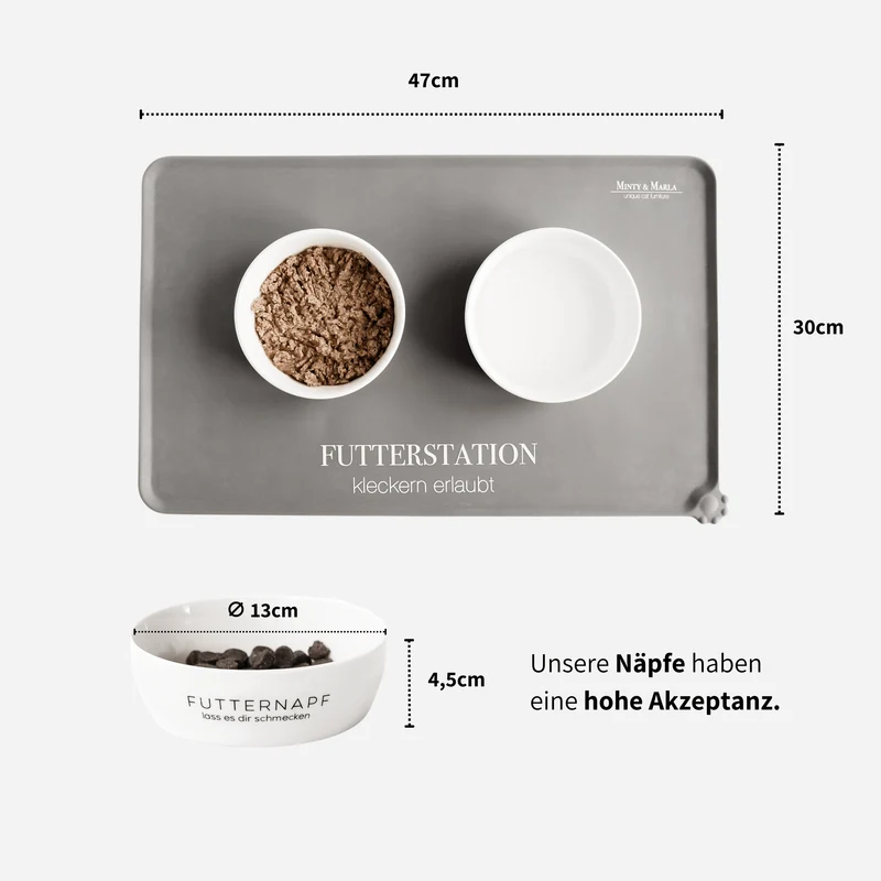 FUTTERSTATION - 3er Set