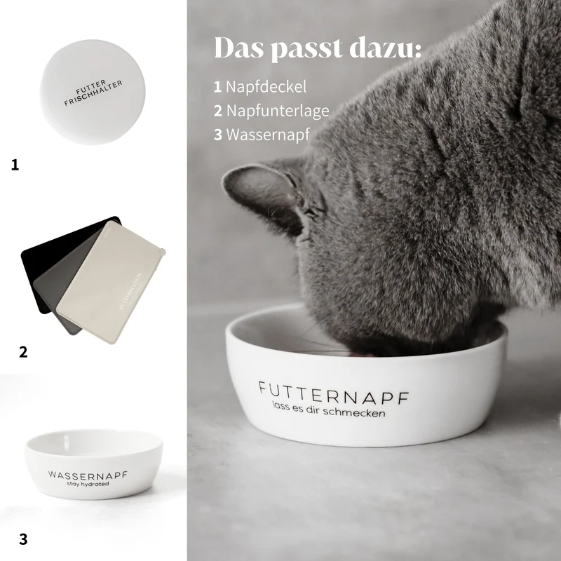 FUTTERNAPF - aus Keramik