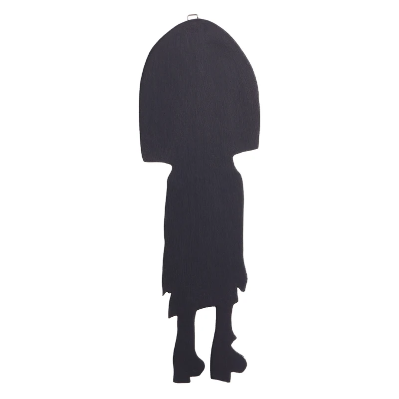 Kunsttafel Lucy – Beidseitige Tafel mit Motiv | 34,5cm | Inkl. Kreide