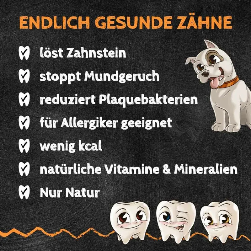 Zahnputzflocken, 90g