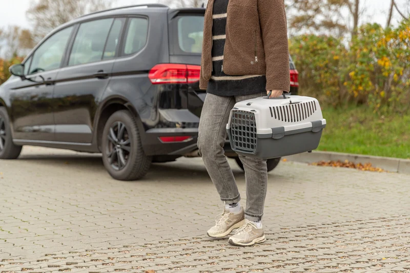 Capri 1 & 2 Transportbox für kleine Hunden und Katzen aus Kunststoff