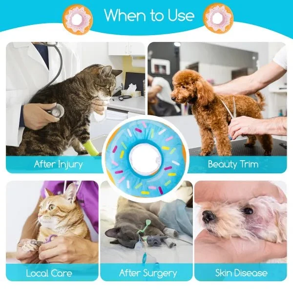 nobleza - Aufblasbare Halskrause Donut - S: 13-22cm
