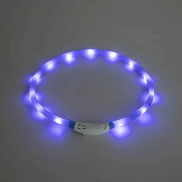 nobleza - Halsband LED Verstellbar - Silikon