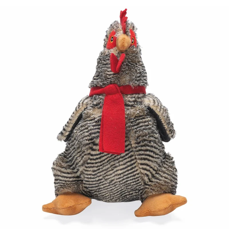 Beeztees Plüsch-Hundespielzeug Osterhuhn HENNY - 24 cm Ostern Plüschspielzeug