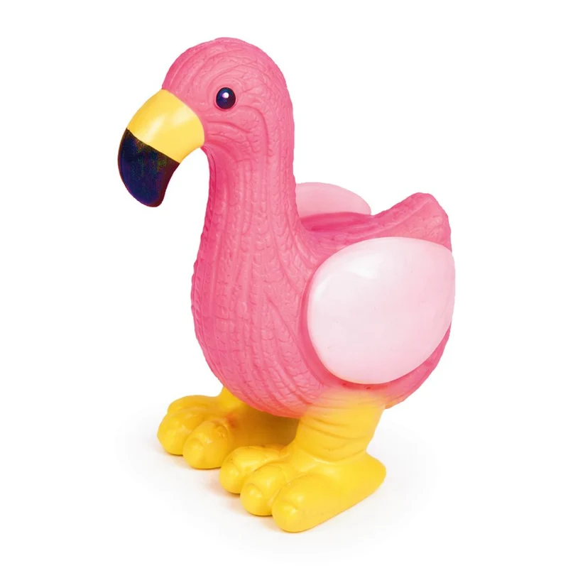 Nobby Latex Hundespielzeug - Flamingo/Hahn - Apportierspiel Tierfigur quietscht