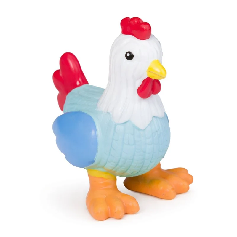 Nobby Latex Hundespielzeug - Flamingo/Hahn - Apportierspiel Tierfigur quietscht
