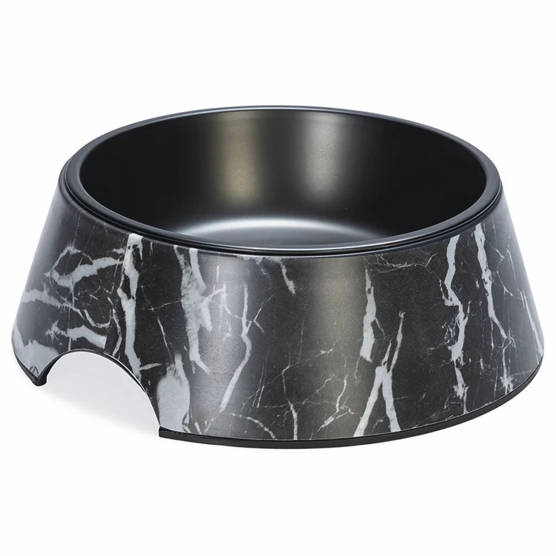 Designed by Lotte Hundenapf MEIS - Edelstahl - Futternapf Wassernapf marmoriert