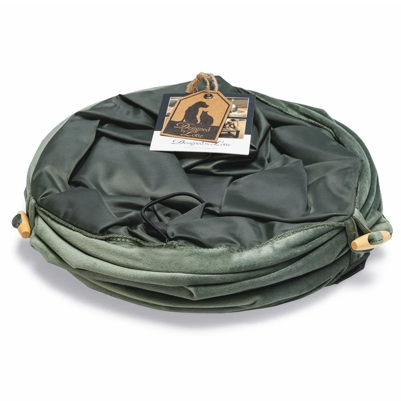 Designed by Lotte Katzentunnel CYLLA - 25 x 65 cm - Samt - Spielspaß für Katzen