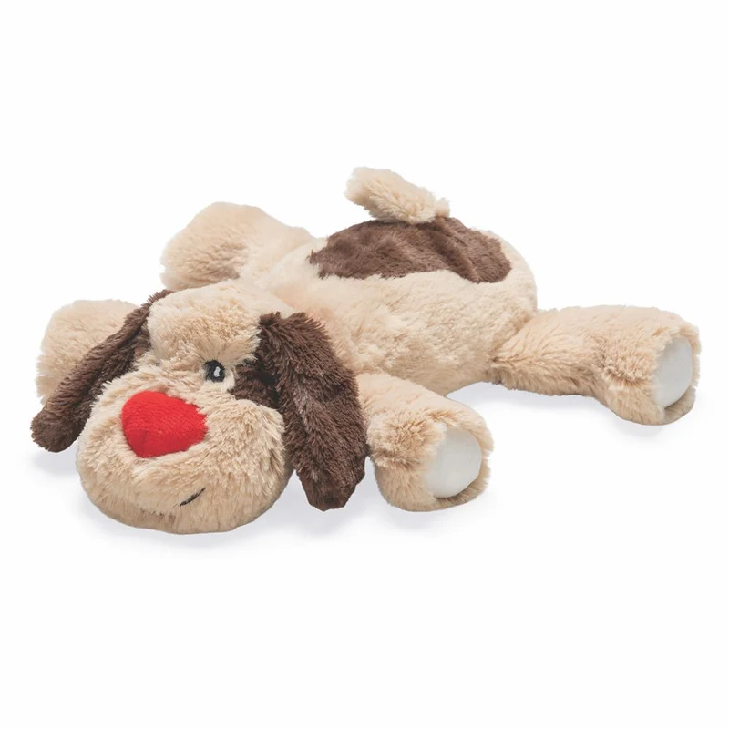 Beeztees Plüsch-Hundespielzeug KNUFFEL - 25 cm - Kuschelhunde Plüschspielzeug