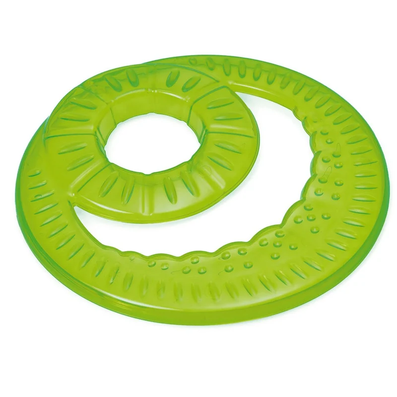 nobleza - Beißfeste Hundefrisbee Modern für Hunde - Wurfscheibe - Wurfspielzeug