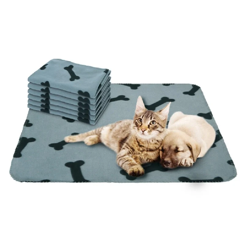 nobleza - Haustierdecke für Hunde und Katzen - Kuscheldecke für Tiere 75x75cm