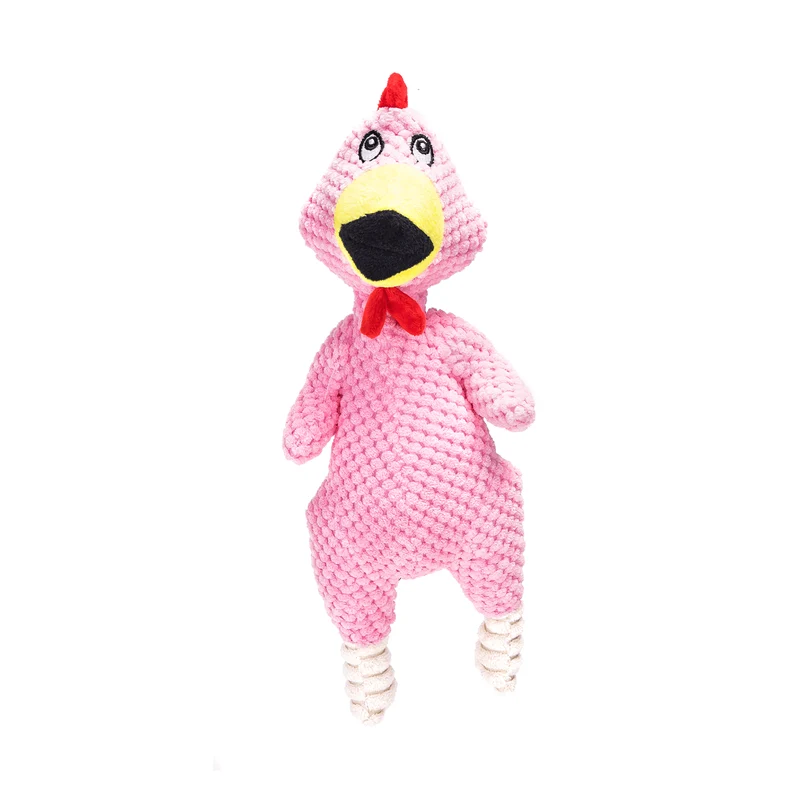 nobleza - Lustiges Hundespielzeug Screaming Chicken - Quietschtier