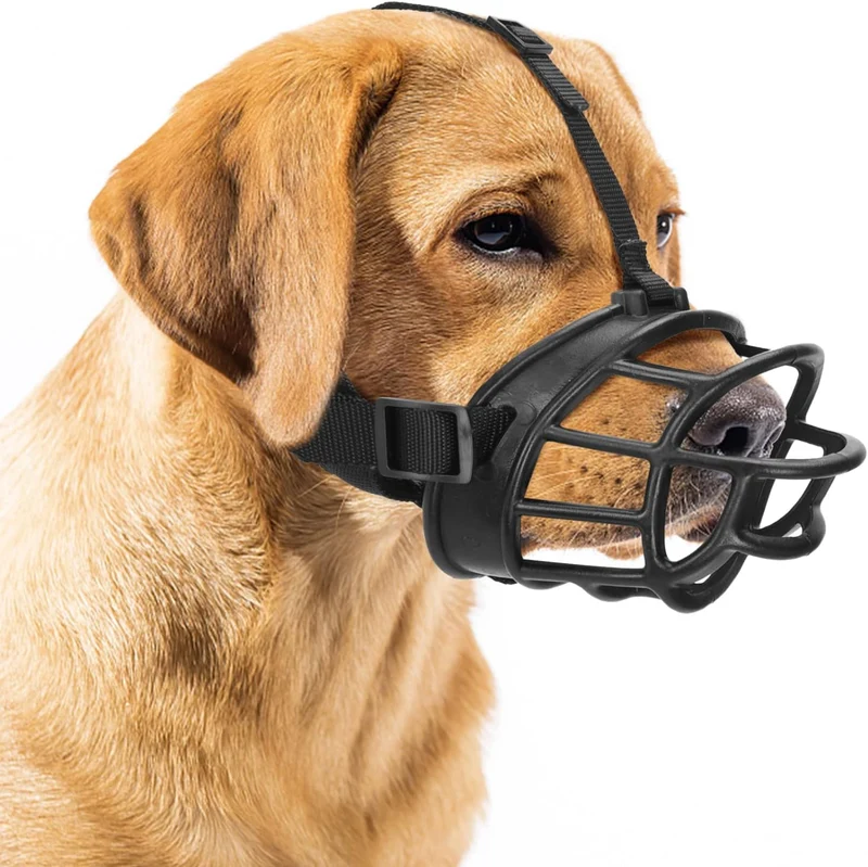 nobleza - Hundemaulkorb Beißkorb Verstellbar und Bequem - Maulkorb