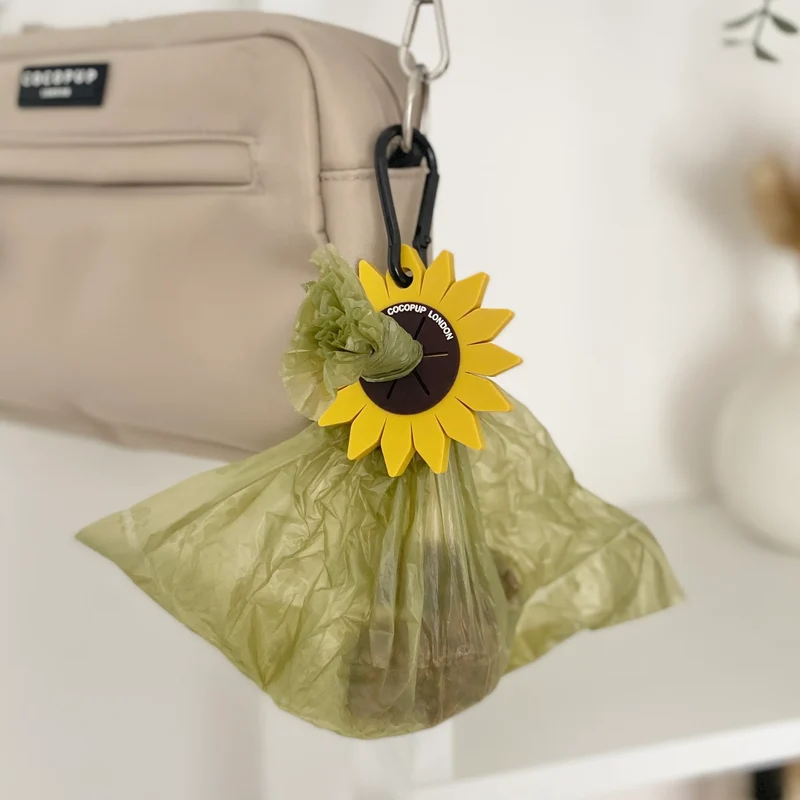 Kotbeutelhalter | Sonnenblume