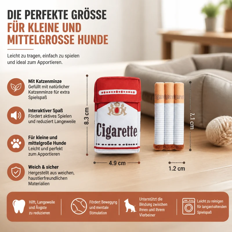 Zigarettenschachtel Katzenminze Spielzeug Set für Interaktiven Spielspaß