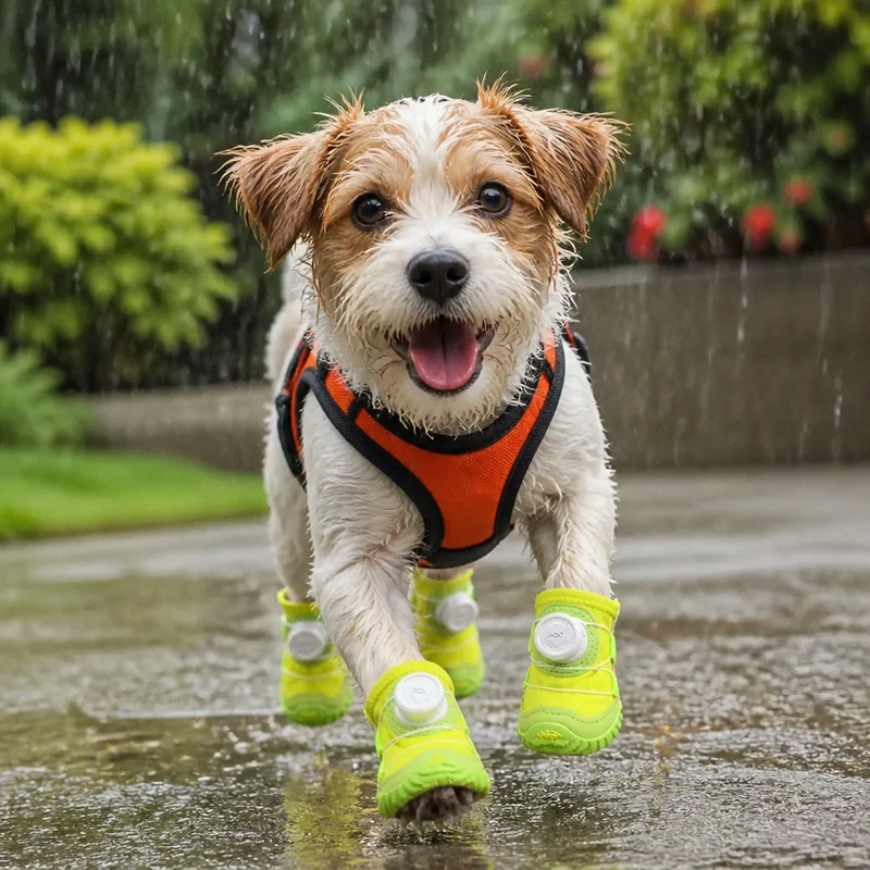 Schützende Hundeschuhe mit Verstellbaren Riemen für Komfortable Spaziergänge