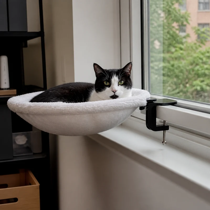 Hochwertige Hängematte für Katzen für Schreibtische und Regale